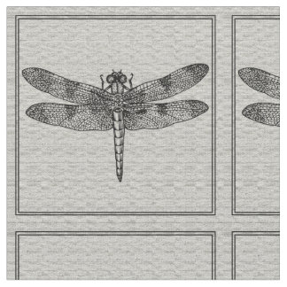 Tissu gris de libellule
