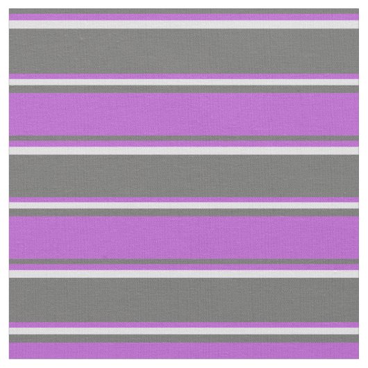 Tissu Gris Dim, orchidée et lavande (Fermer)