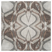 Tissu Gris et art Abstrait Brown (Échantillon)