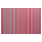 Tissu Gris et Crimson rayures de couleur (Fat Quarter)