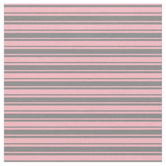 Tissu Gris et rose clair rayures (Fermer)