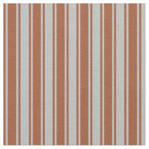 Tissu Gris et Sienne Gris et Gris