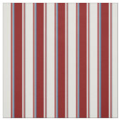 Tissu Gris foncé, Brown, Cyan clair, Maroon & Lignes ble (Échantillon)