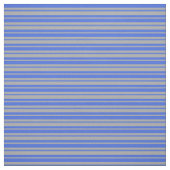 Tissu Gris foncé et Bleu royal rayures (Échantillon)