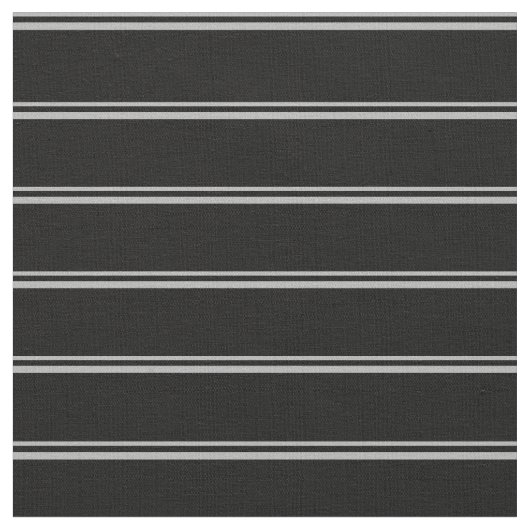 Tissu Gris foncé et rayures noires (Fermer)