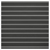 Tissu Gris foncé et rayures noires (Échantillon)