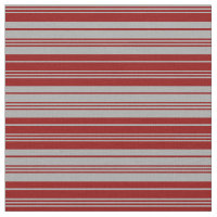 Gris foncé et rouge foncé Motif rayé/bordé