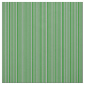Tissu Gris foncé et vert de la forêt rayures de couleur (Échantillon)
