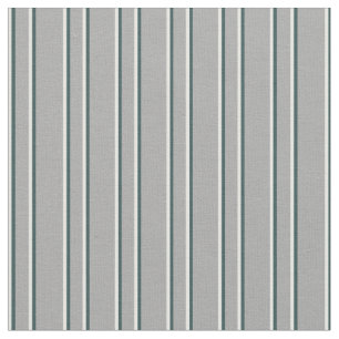 Tissu Gris foncé, gris ardoise foncé et bandes blanches
