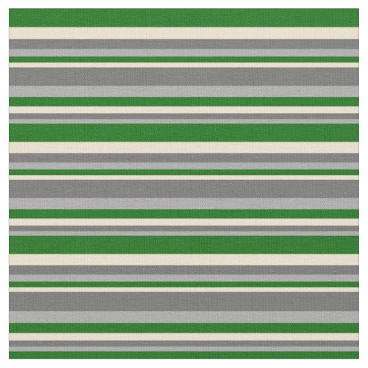 Tissu Gris foncé, Gris foncé, Beige et Vert foncé (Fermer)
