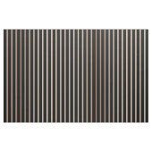 Tissu Gris foncé, Sienne, Jaune clair et lignes noires (Fat Quarter)