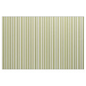 Tissu Gris foncé, vert et jaune clair rayures (Fat Quarter)