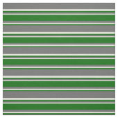 Tissu Gris foncé, vert foncé et rayures beiges (Échantillon)