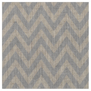 Tissu Gris moderne Chevron rayures