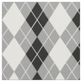 Tissu Gris noir blanc Jacquard Diamant Design (Fermer)