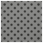 Tissu Gris noir Pois Textile (Échantillon)
