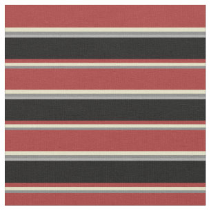 Tissu Gris, Parure d'or pâle, Brown, Noir & Gris foncé