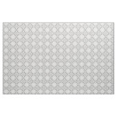 Tissu gris Quatrefoil (Fat Quarter)