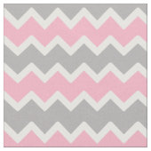 Tissu Gris rose Motif Chevron Zigzag (Fermer)