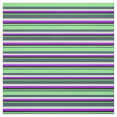 Tissu Gris, Vert clair, Noir, Violet foncé & Cyan clair (Échantillon)