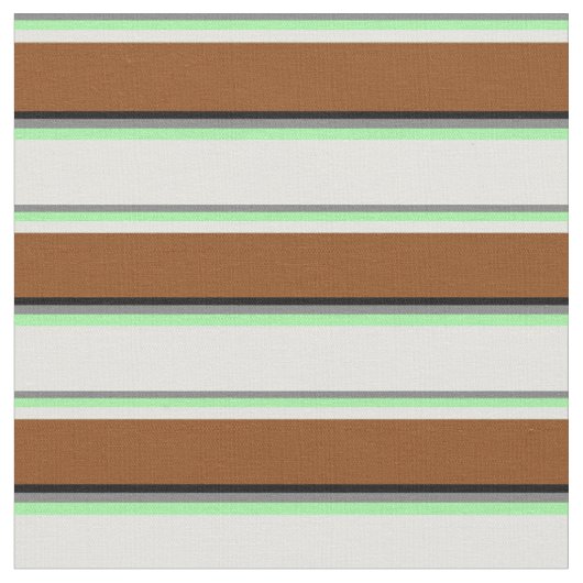 Tissu Gris, vert, cyan clair, Brown et noir (Fermer)