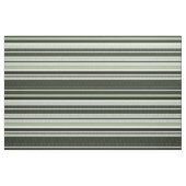 Tissu Gris, vert, rayures blanches. (Fat Quarter)