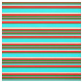 Tissu Gris, Vert, Rouge, Tan et Aqua (Échantillon)