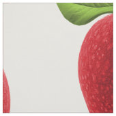 Tissu Grosses pommes rouges (Échantillon)