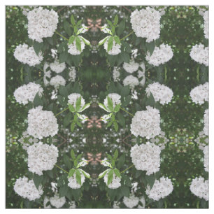 Tissu Groupes en forme d'étoile blancs de laurier de