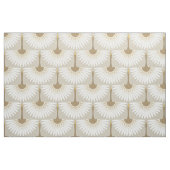 Tissu grues art déco beige (Fat Quarter)