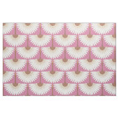 Tissu grues art déco rose (Fat Quarter)