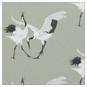 Tissu Grues dansantes (fermé)