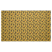Tissu Grumpy Black Halloween Chats et Citrouilles Éffray (Fat Quarter)
