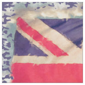 Tissu Grunge de DRAPEAU d'UNION JACK + votre idée (Fermer)