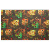 Tissu Grungy Owls seamless pattern (Fat Quarter)