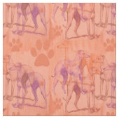 Tissu Gryhounds dans le brouillard (Fermer)