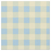 Tissu Guingan de bleus layette et de jaune (Fermer)