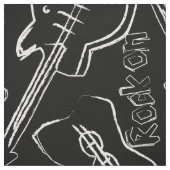 Tissu Guitare (Échantillon)