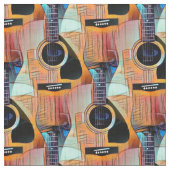 Tissu Guitare Rustique Acoustique (Fermer)