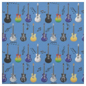 Tissu Guitares électriques (Échantillon)