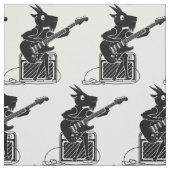 Tissu Guitariste de chèvre (Échantillon)