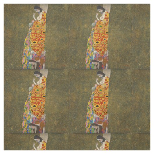 Tissu Gustav Klimt - Espoir (Échantillon)
