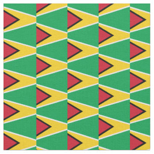Tissu Guyana Flag & Guyana Trendy Fabric/fashion