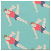 Tissu Gymnaste masculin (Fermer)