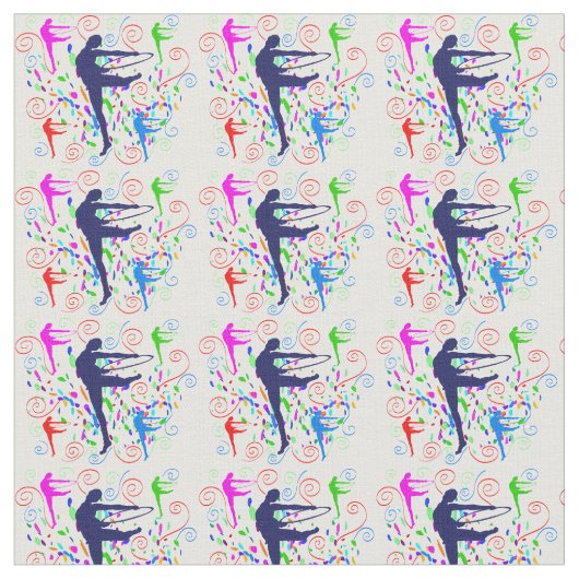 Tissu Gymnastique artistique (Fermer)