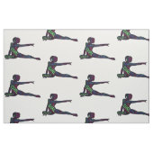 Tissu Gymnastique Word Art Version 3 Fabric (Fat Quarter)