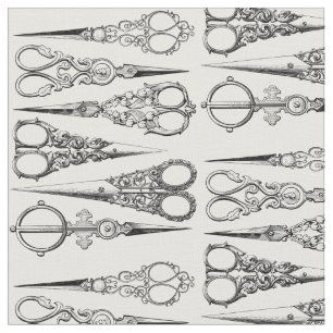 Tissu Hairstyliste Vintage moderne Scissors Cute Salon