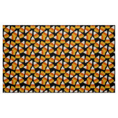 Tissu Halloween Candy Corn Noir (Fat Quarter)