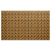 Tissu Halloween Candy Corn Noir (Yard)