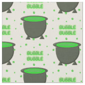 Tissu Halloween Cauldron et Bubbling Green Brew (Fermer)